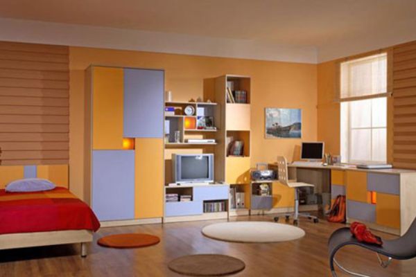 Mobilier pentru tineri Orange